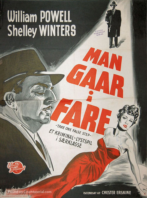 Take One False Step (1949) review-tripped over its own two feet ...